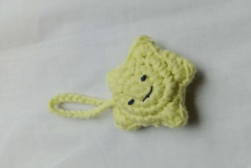 Crochet Star Keychain Tutorial for Beginners
