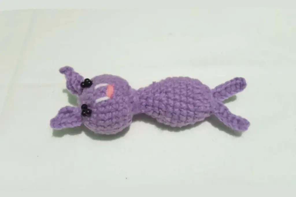Crochet Bat Pair for Halloween Fun