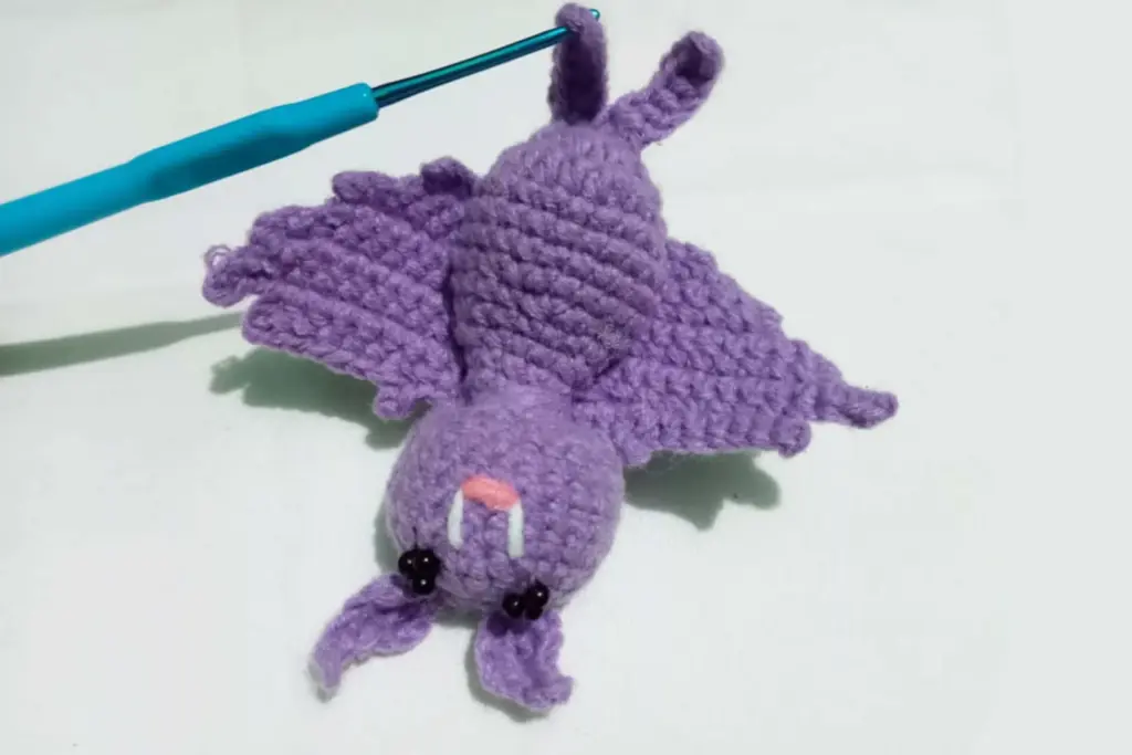 Crochet Bat Pair for Halloween Fun