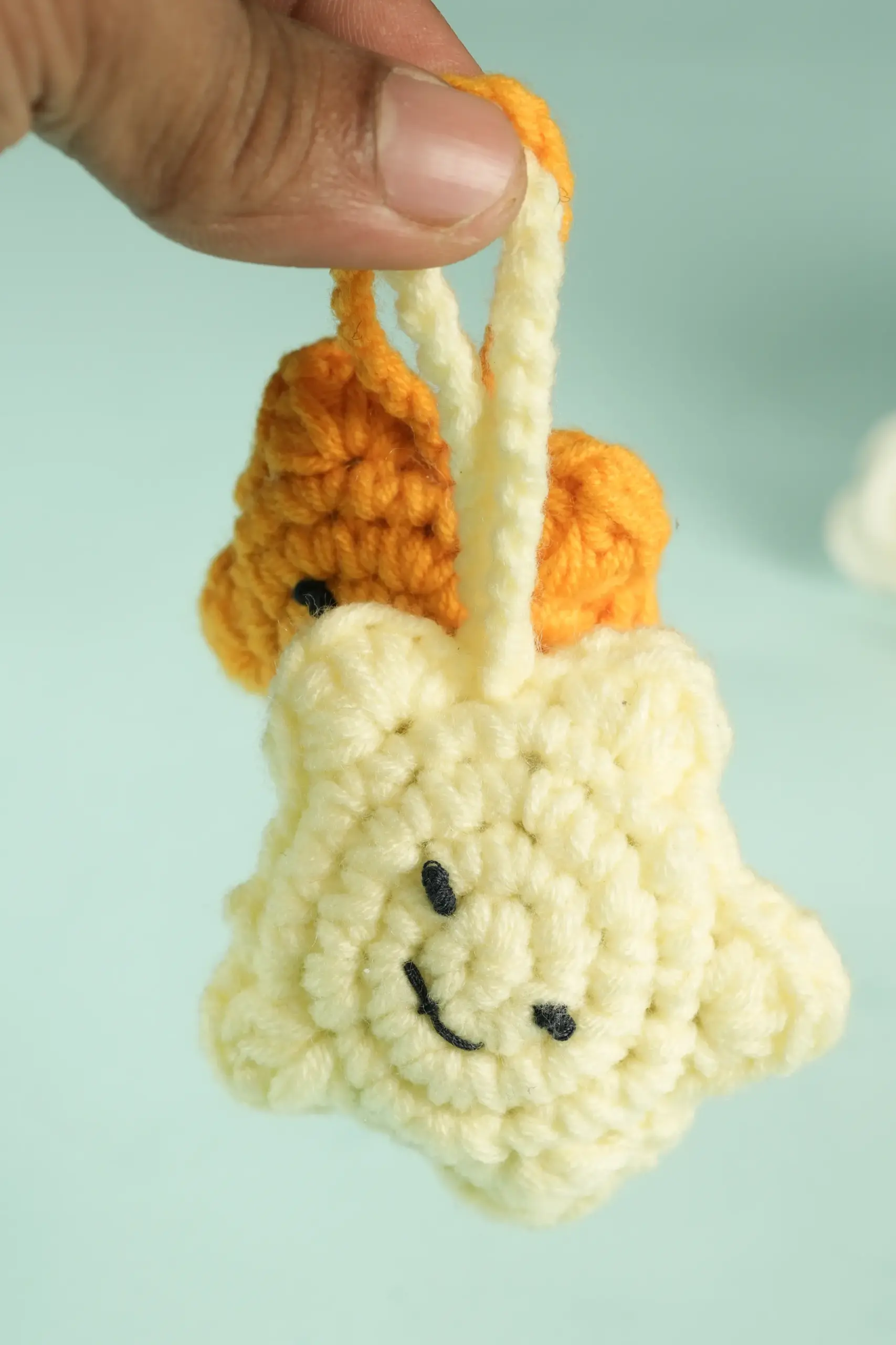 Crochet Star Keychain Tutorial for Beginners