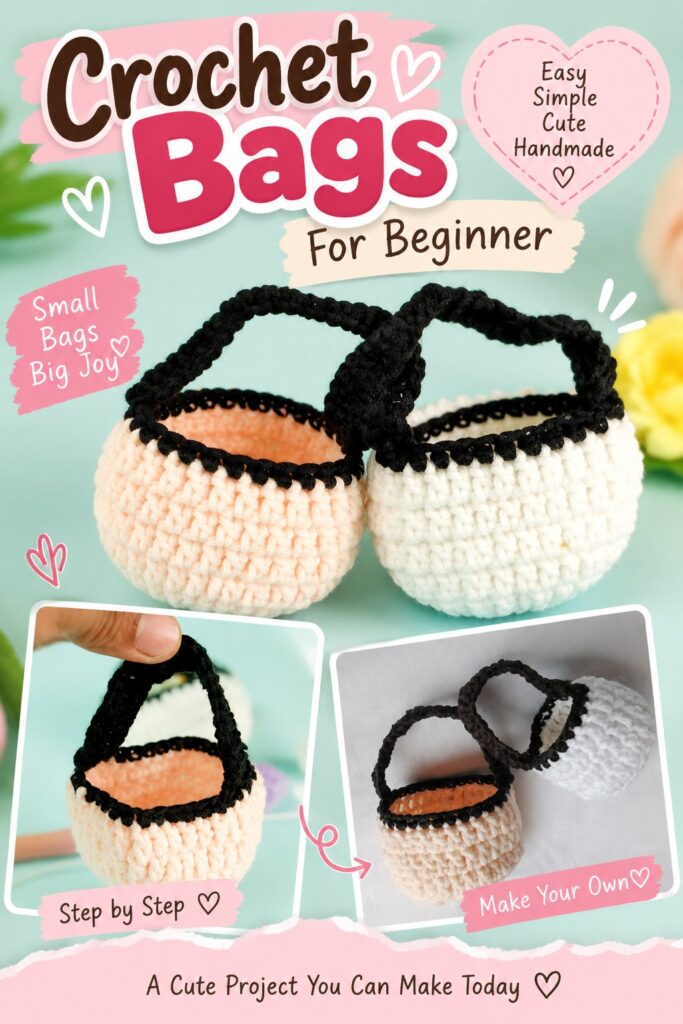 Crochet Bags For Beginner