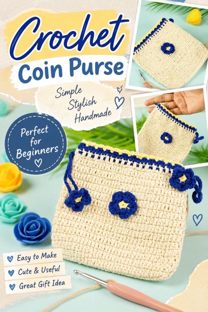 Crochet Coin Purse Crochet Coin Purse