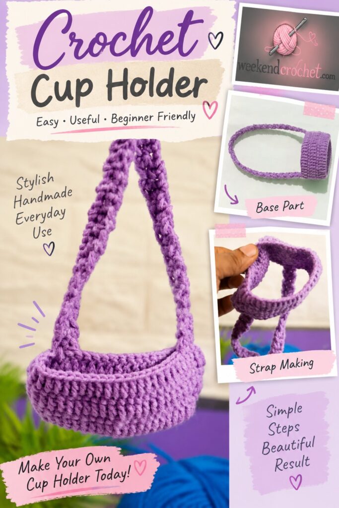 Crochet Cup Holder Crochet Cup Holder