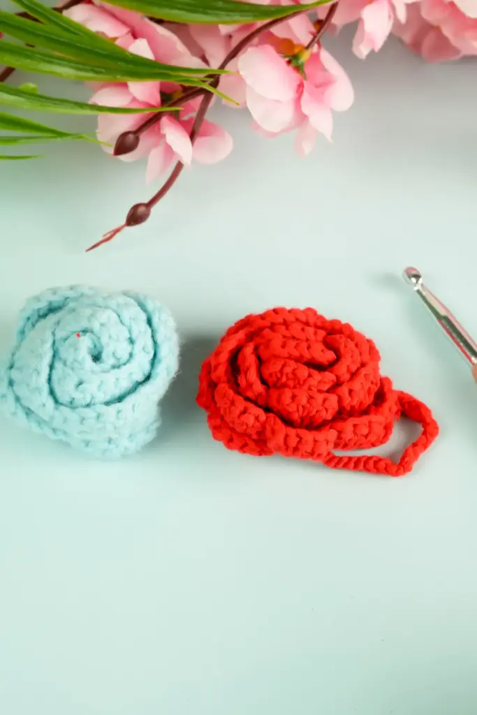 Free Crochet Rose Pattern Step by Step