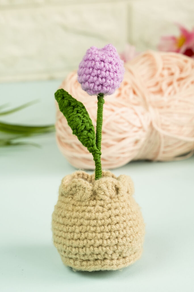 Free Crochet Tulip Pattern for Beginners