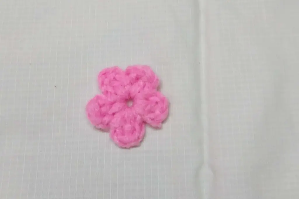 Adding a Crochet Flower