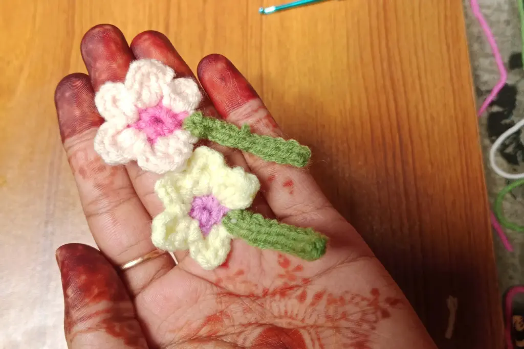 Building the Center for the Mini Sunflower