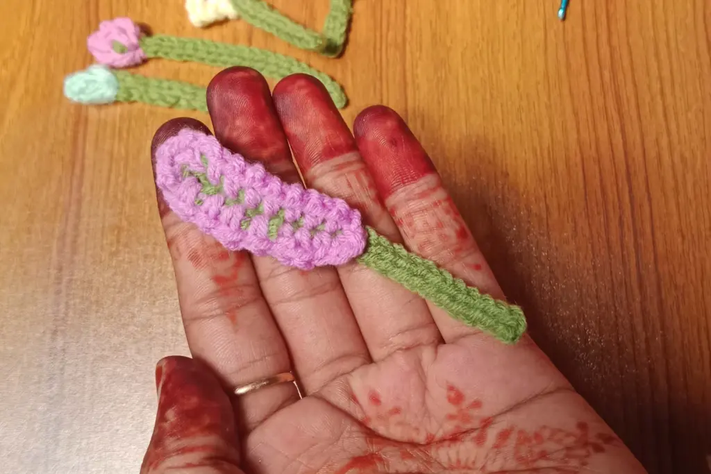 Shaping the Lavender Stalk