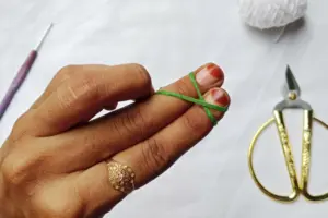 Crochet Dogwood flowers