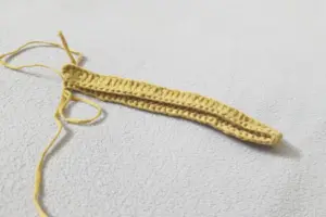 Crochet lanyard