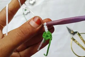 Crochet Dogwood flowers