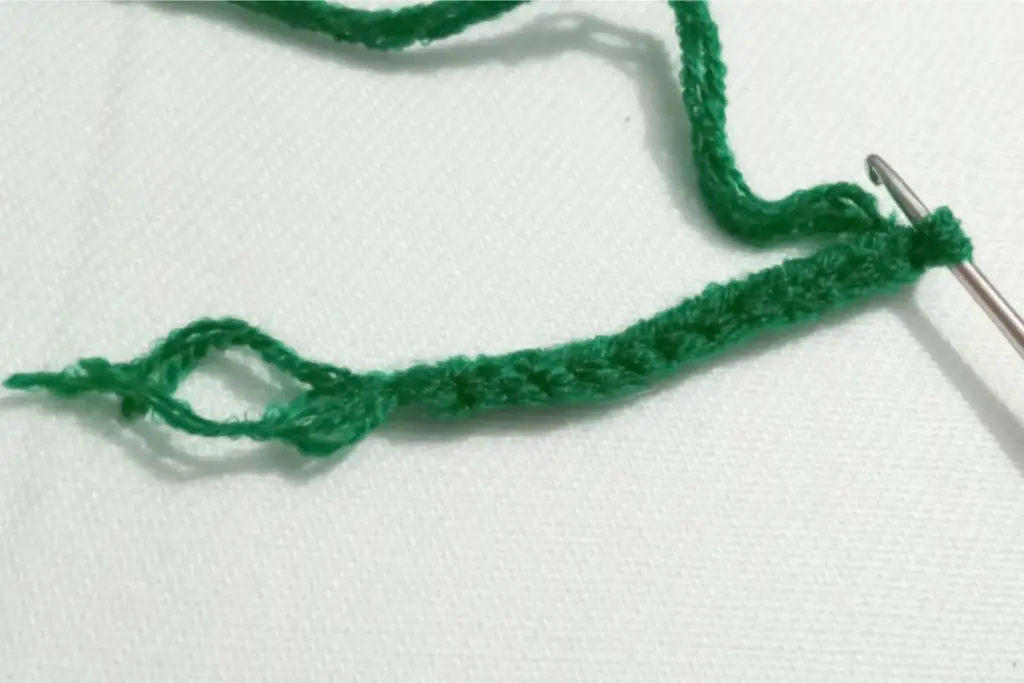 Crochet tiara