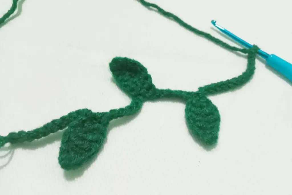 Crochet tiara
