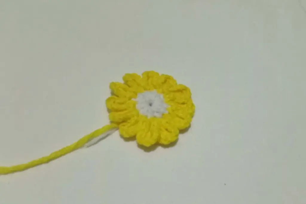 Crochet tiara