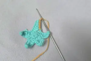 Crochet lanyard