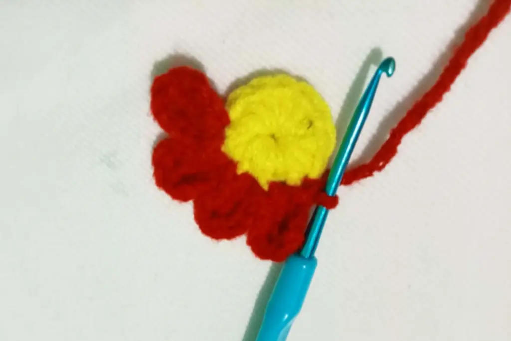 Crochet tiara