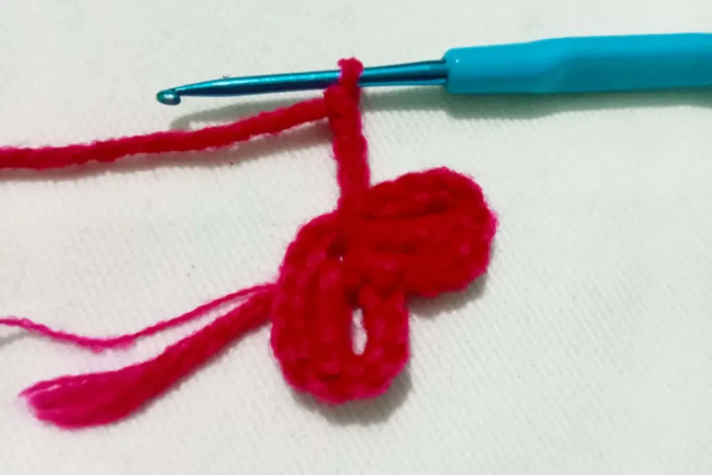 Crochet tiara