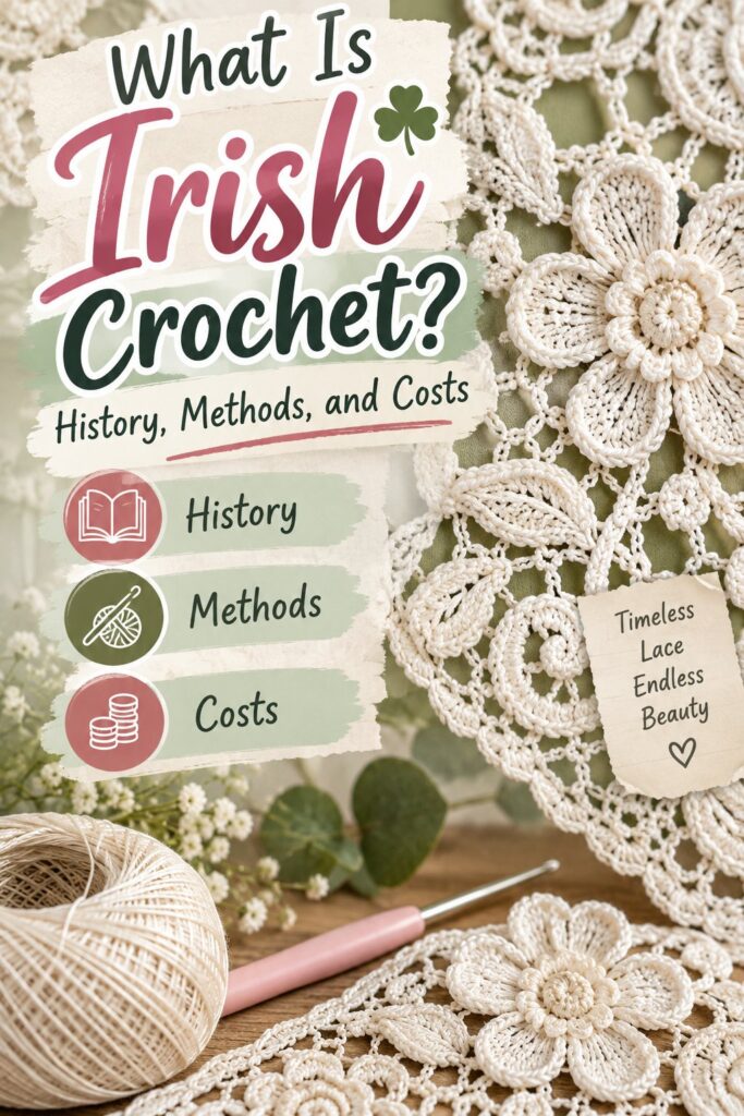What Is Irish Crochet? History, Methods, and Costs