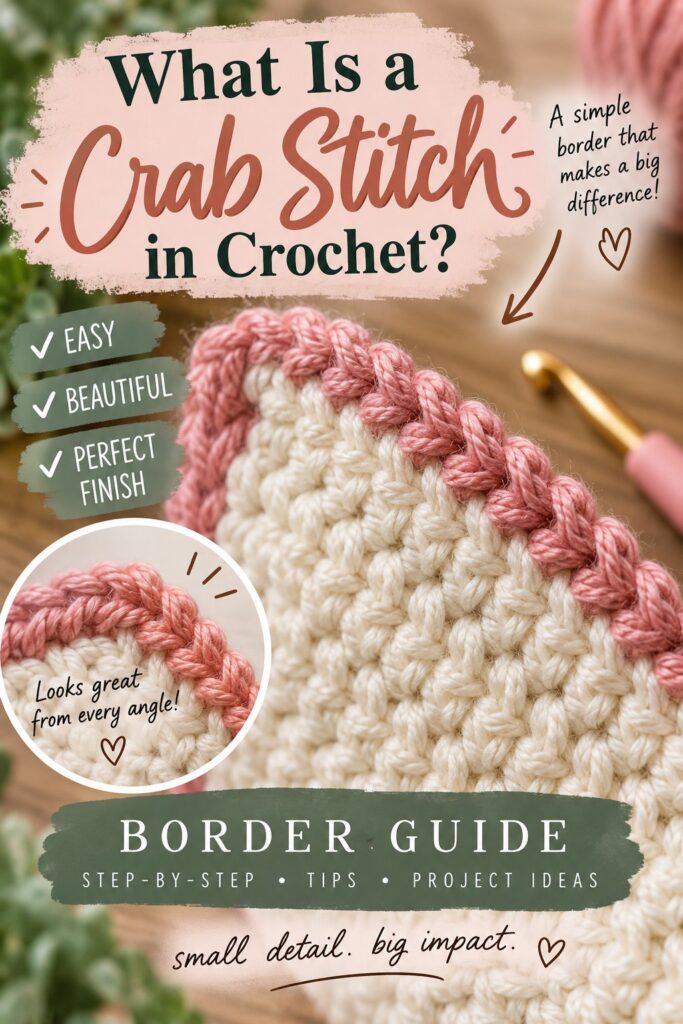 What Is a Crab Stitch in Crochet? Border Guide What Is a Crab Stitch in Crochet? Border Guide
